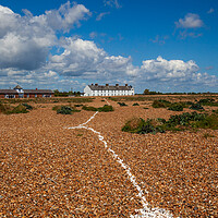 Buy canvas prints of shingle street suffolk by Kevin Snelling