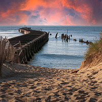 Buy canvas prints of Walberswick by Kevin Snelling