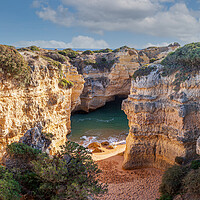 Buy canvas prints of Hidden Paradise in Algarve by Kevin Snelling
