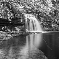 Buy canvas prints of Majestic Cauldron Falls by Kevin Snelling