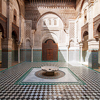 Buy canvas prints of Serenity in Moroccan Architecture by Kevin Snelling