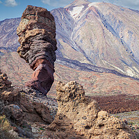 Buy canvas prints of Majestic Teide Mountain by Kevin Snelling