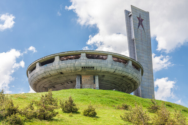 The Majestic Brutalism of Buzludzha Picture Board by Kevin Snelling