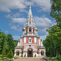 Buy canvas prints of Majestic Shipka Monastery by Kevin Snelling