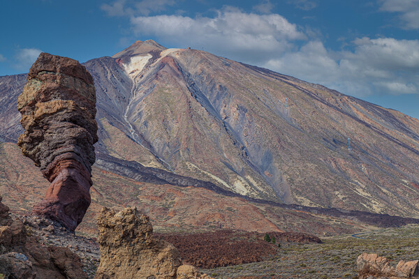 Mount Teide tenerife Picture Board by Kevin Snelling
