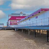 Buy canvas prints of great yarmouth britannia pier  by Kevin Snelling
