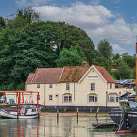 Buy canvas prints of Serenity in Pin Mill by Kevin Snelling