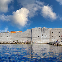 Buy canvas prints of Walls of Dubrovnik croatia by Kevin Snelling