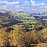 Buy canvas prints of Hathersage and Hope Valley by Chris Harris