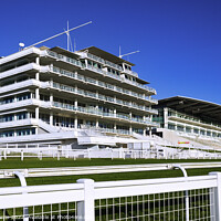 Buy canvas prints of Epsom Racecourse, Home of the Derby by Chris Harris