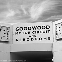 Buy canvas prints of   Goodwood Motor Circuit and Aerodrome by Chris Harris