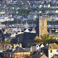 Buy canvas prints of Dartmouth and Kingswear by Chris Harris