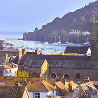 Buy canvas prints of Dartmouth, on the English Riviera by Chris Harris