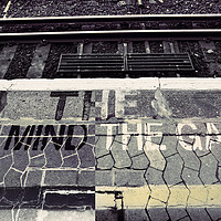 Buy canvas prints of Mind The Gap by Chris Harris