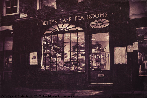 Bettys Stonegate, York Picture Board by Chris Harris