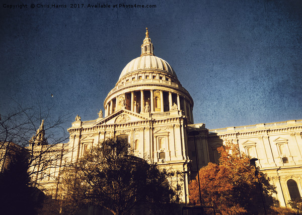 St Paul's Gold Picture Board by Chris Harris