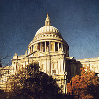 Buy canvas prints of St Paul's Gold by Chris Harris