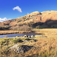 Buy canvas prints of Autumn in Little Langdale by Chris Harris