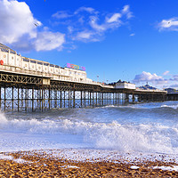 Buy canvas prints of Brighton Palace Pier by Chris Harris