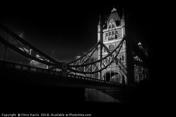 Tower Bridge Picture Board by Chris Harris