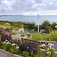 Buy canvas prints of Weymouth coast from Greenhill Gardens by Chris Harris