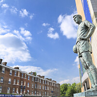 Buy canvas prints of Peter Osgood at Chelsea FC by Chris Harris