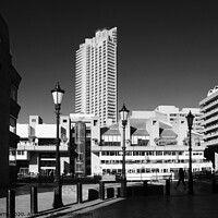 Buy canvas prints of The Barbican, London by Chris Harris