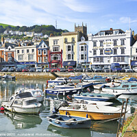 Buy canvas prints of Dartmouth Harbour by Chris Harris