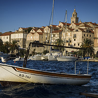Buy canvas prints of Korcula city on the island Korcula as a part of Cr by Sulejman Omerbasic