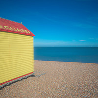 Buy canvas prints of Tankerton Lifeguard Hut by Phil Dodds