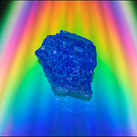 Buy canvas prints of Crystal On A Rainbow by Scott Nicol