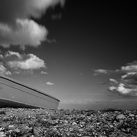 Buy canvas prints of Stranded At Dunwich Beach! by James Allen