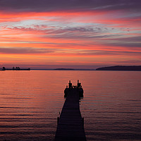 Buy canvas prints of Sunrise over Georgian Bay, Canada by Hannah Ashton