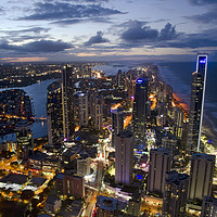Buy canvas prints of Surfers Paradise by john vince