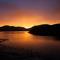 Buy canvas prints of Highland sunrise by Tom Dolezal