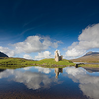 Buy canvas prints of Ardvreck reflections  by Tom Dolezal