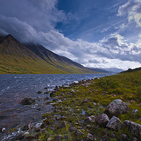 Buy canvas prints of Loch Etive view by Tom Dolezal