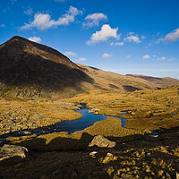 Buy canvas prints of Ogwen Valley view by Tom Dolezal