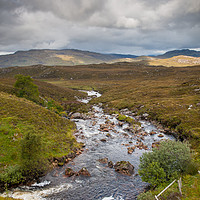 Buy canvas prints of Assynt river by Tom Dolezal