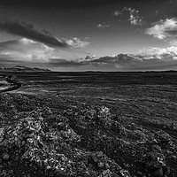 Buy canvas prints of Lava field view by Tom Dolezal