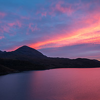 Buy canvas prints of Fiery Quinag sunset by Tom Dolezal