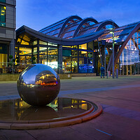 Buy canvas prints of Sheffield Winter Gardens by Jeanette Teare