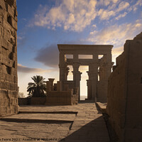 Buy canvas prints of Philae Temple, Aswan, Egypt by Jeanette Teare