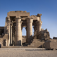 Buy canvas prints of Temple of Kom Ombo by Jeanette Teare