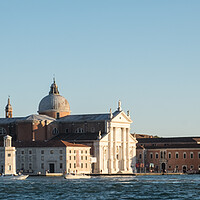 Buy canvas prints of Venice domes and belltowers by Jeanette Teare