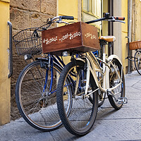 Buy canvas prints of Bicycle business by Jeanette Teare