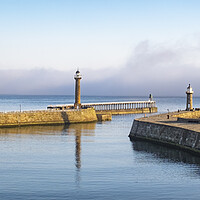 Buy canvas prints of Whitby harbour by Jeanette Teare