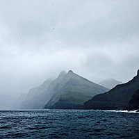 Buy canvas prints of Faroe Islands Coast by Karen Gurney