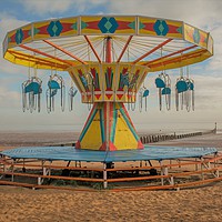 Buy canvas prints of Cleethorpes Beach by GILL KENNETT