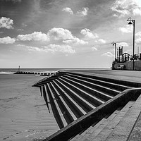 Buy canvas prints of Mablethorpe Beach by GILL KENNETT